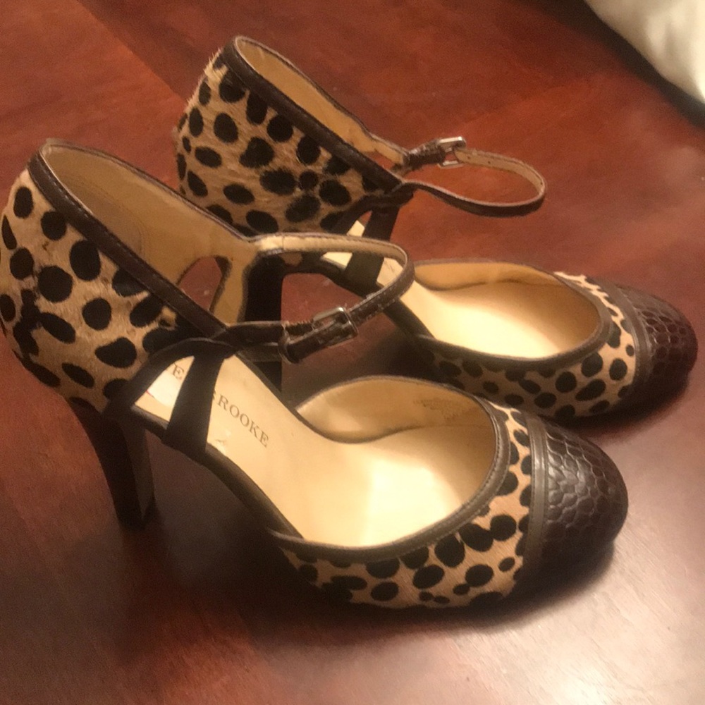 New brown and cream heels!